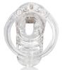 ManCage Model 25 Chastity Cage - 9 X 3.5cm Transparent