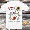 230 Gsm 100% Cotton Flowers T Shirt Farmers Nature Lovers Cool Gift Bloom Where You Are Planted Design Tee Men Women Unisex Plants B258
