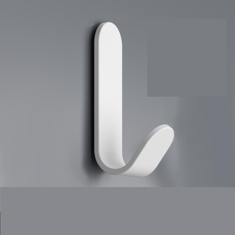 1-5шт не перфорированный крючок, за дверью ванной комнаты, настенный крючок для одежды