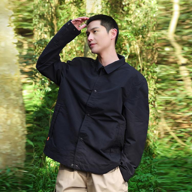 Timberland Куртки Мужские Черные Лацканы Умеренные Другие (унисекс) Куртки A26ZZ 001
