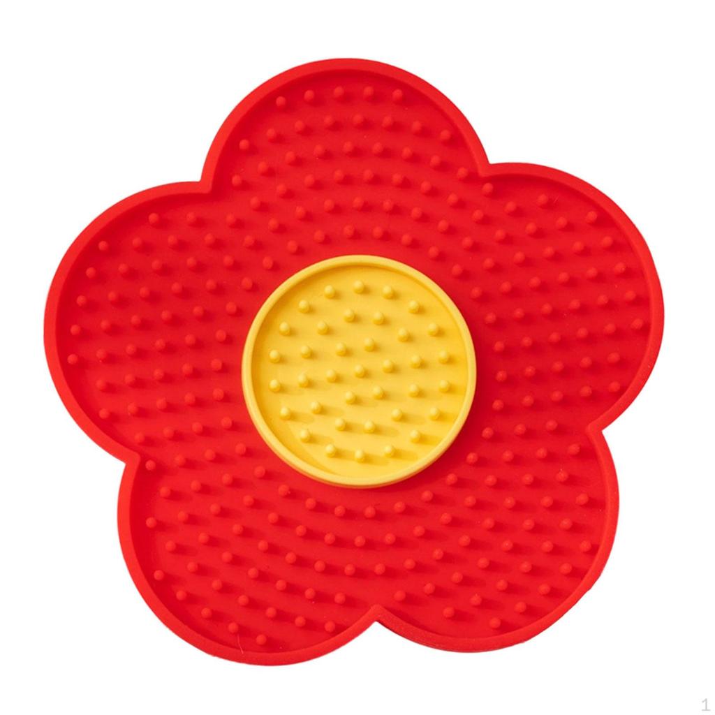 Коврик для вылизывания для собак и кошек с присосками, миска для щенка, подушечка для арахисовой пасты, коврик, миска-медленник для