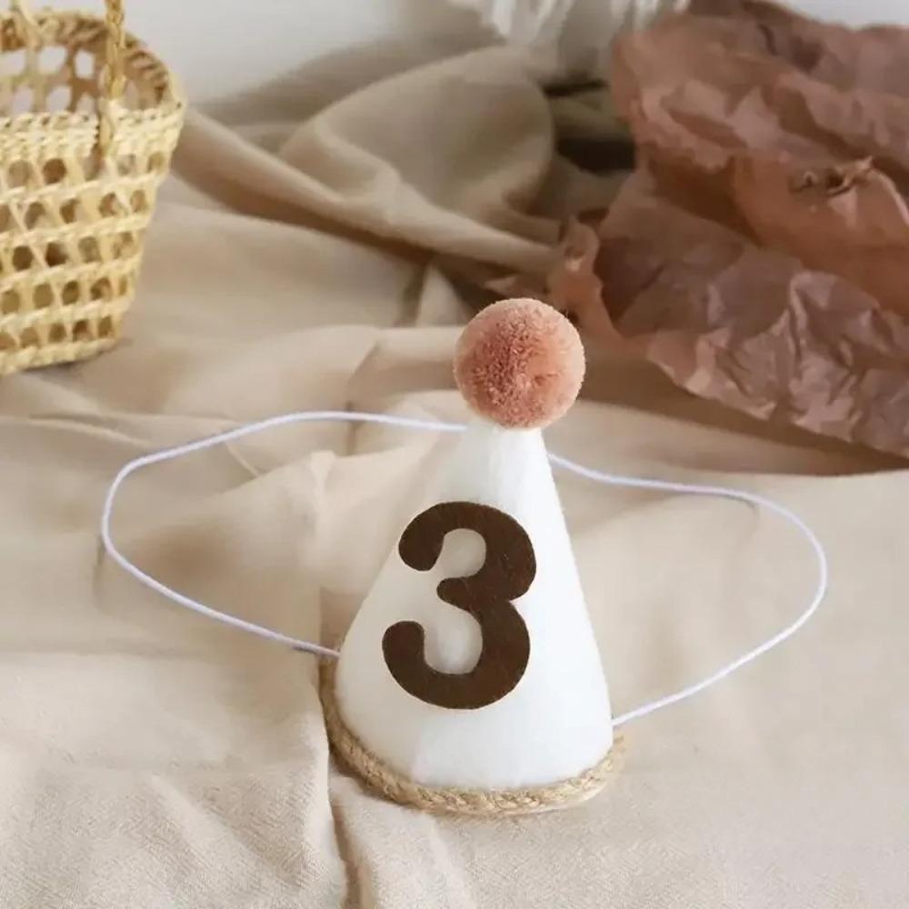 Мини Детская шляпа на день рождения Шляпы с цифрами Шляпа для украшения на день рождения 1 шт. Реквизит для фото для маленьких мальчиков девочек