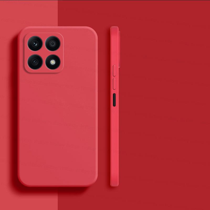 Чехол для Honor X8a Чехол Honor X7a X8a X9a Чехлы Оригинальный TPU Противоударный Жидкий Силиконовый Защитный Чехол для Телефона Honor X8a