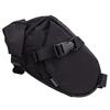 FAIRWEATHER Mini Seat Waterproof Bicycle Saddlebag for Touring Bag, Black, Compact, Lightweight,
