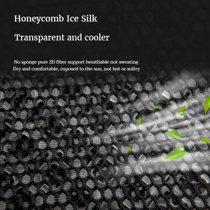 Новая подушка на сиденье из сетки «соты», свежая, дышащая и удобная, подходит для автомобиля, дома. офис