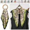 Floral Hair Scarf 70*70cm Silk Scarf Fashion Hairbands  Women