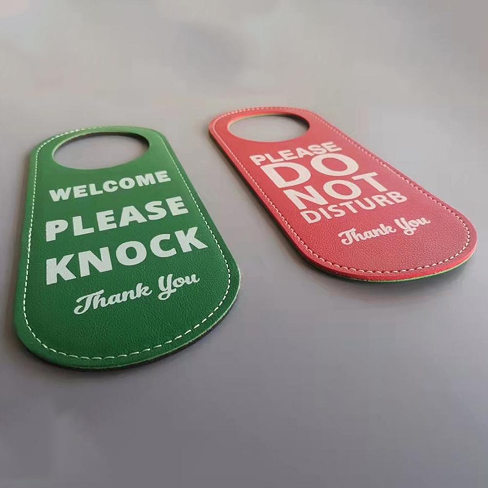 Double Sided Sign Modern Door Plaque Do Not Disturb Office Signage Bedroom Marker Home Decor Conference Room Sign Hotel