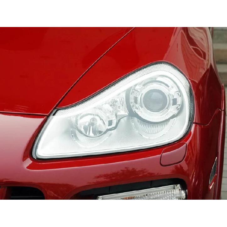 Для Porsche Cayenne 2007 2008 2009 2010 Автомобильный корпус фары Прозрачная стеклянная крышка линзы фар Замена оригинального абажура