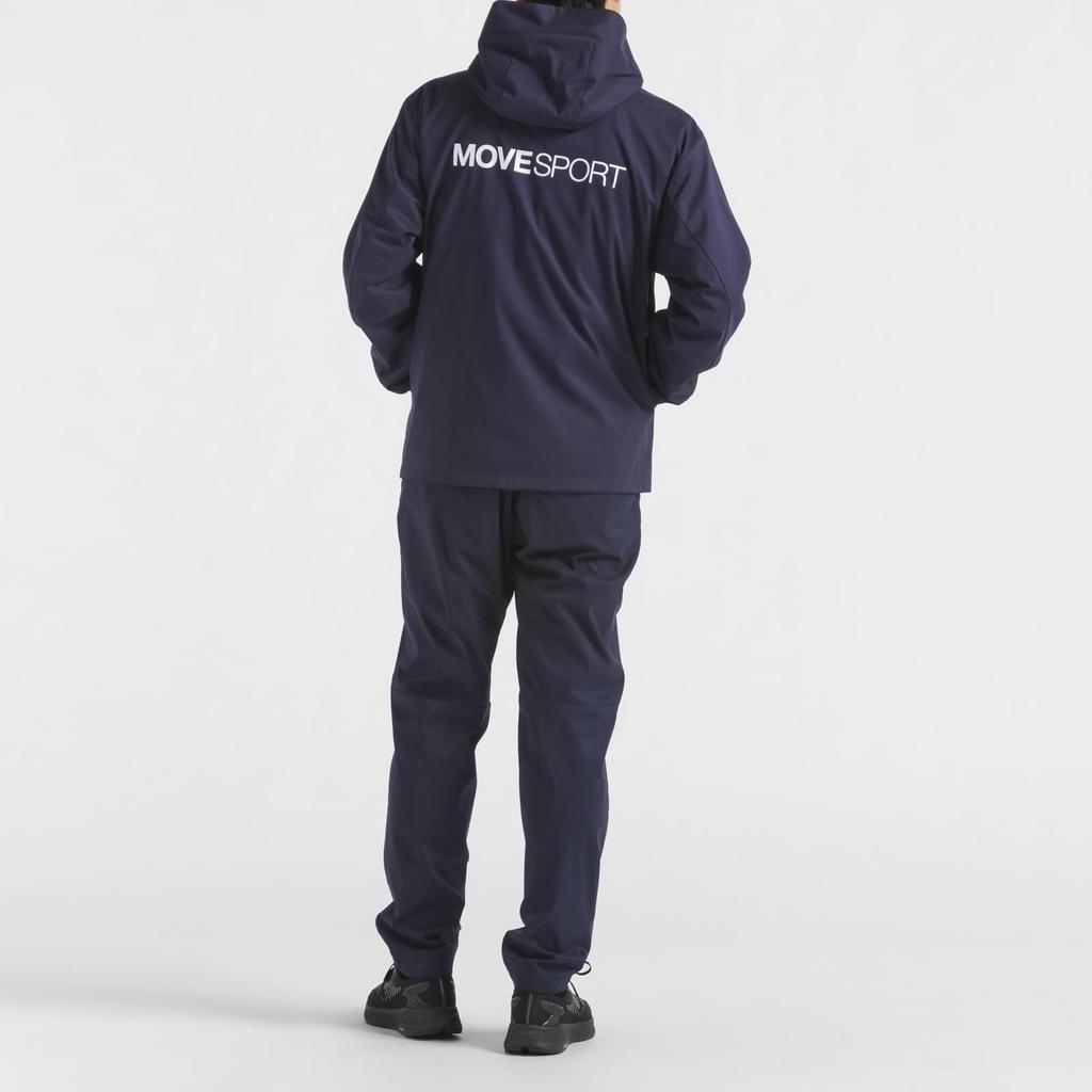 Ветровка Descente HEATNAVI TOUGH Легкая с губами Капюшон на молнии Водоотталкивающая Ветрозащитная Тренировочная XO [Move Sports] NV00(ST4FWB32M)