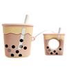Для Pods Case Milk Tea Anti-Falling Skin Силиконовый Чехол для наушников Box Case