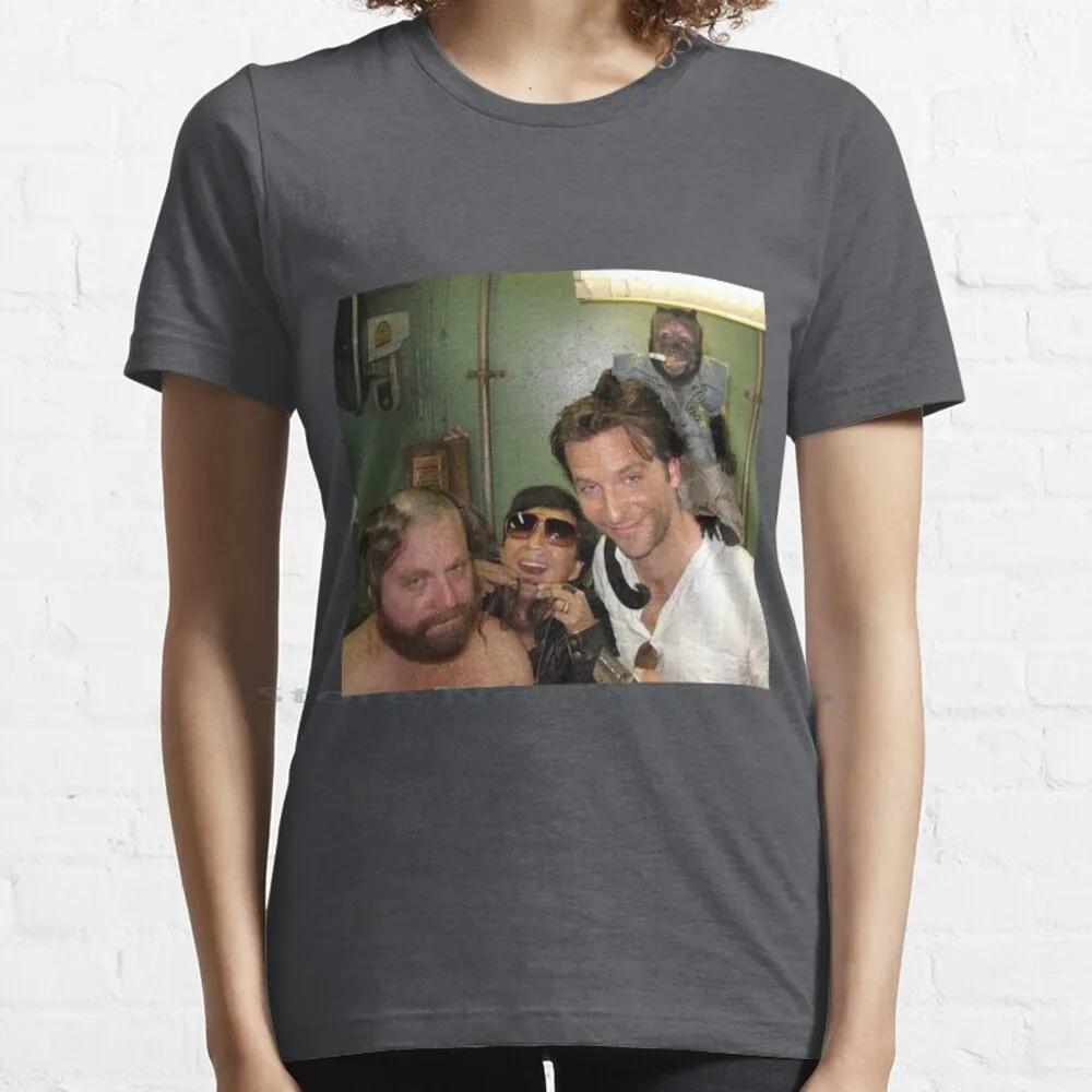 / Постер Похмелье Постер Футболка 100% Хлопок Смешной Похмелье Вечеринка Пьяный Фильм Пьянство Брэдли Купер Комедия Короткий