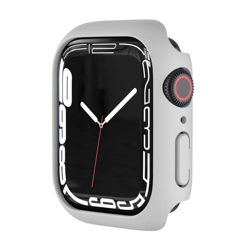 Чехол для Apple Watch Case 6 se 4 3 44мм 40мм 42мм 38мм Аксессуары Защитная пленка для экрана из ПК Бампер iWatch series 7 8 41мм 45мм Чехол