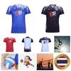 THAILAND National Volleyball Men 2024 JERSEY CHEER Fan Print Version Quick Dry O Round Neck Shirt Short Sleeve Uniform Thailand Flag Logo Sport Indoor