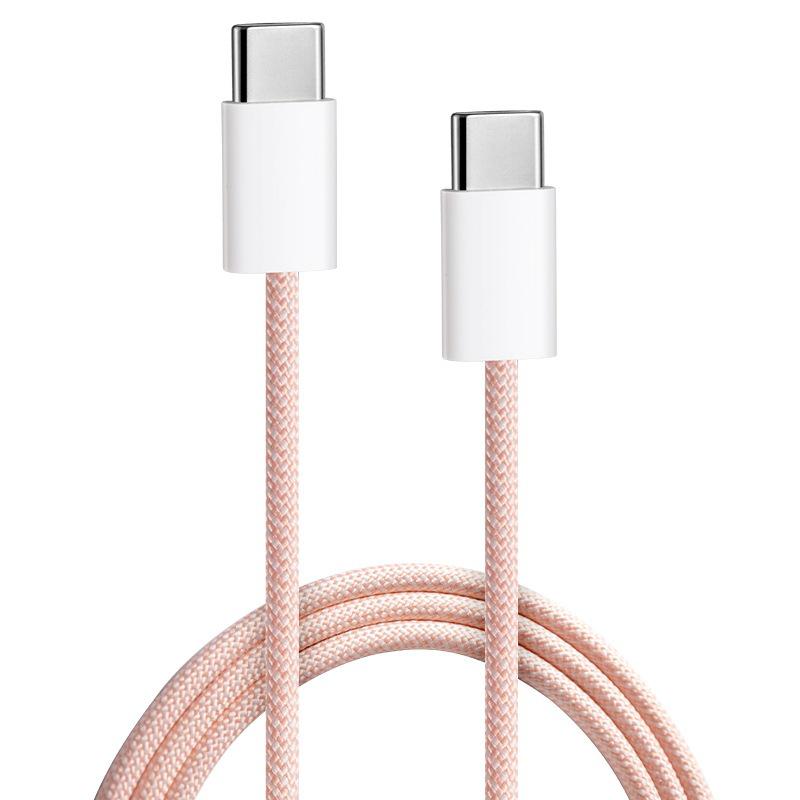 Двусторонний кабель для быстрой зарядки Type-C для устройств Apple и Android