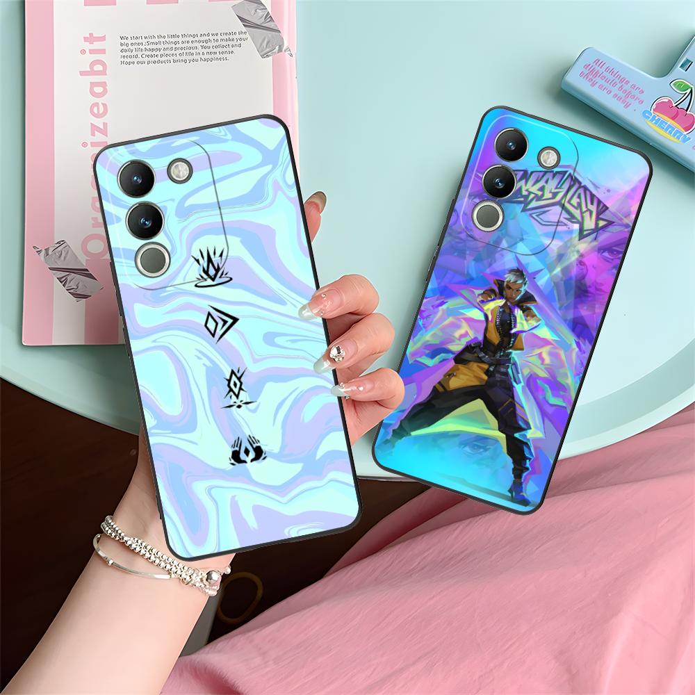Чехол Waylay Valo для VIVO Y77 76 75 74 73 72 58 56 55 51 50 38 36 Y19 Y18 Y03 Y01 5G Мягкий ТПУ Ударопрочный Чехол