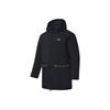 Li Ning Badminton Series Повседневная спортивная куртка-пуховик для мужчин Верхняя одежда черного цвета AYMQ131-2