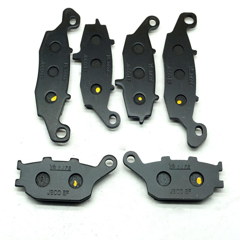 Motorcycle Front Rear Brake Pads for SUZUKI GSF650S Bandit ABS 2006 SV650 2003-2010 SV650F 2009 SV650S 2003-2012 SV GSF 650