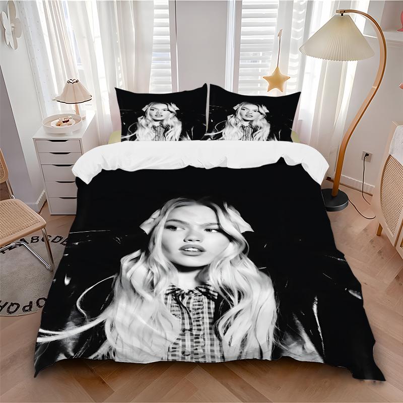 3Pcs Elegant Fashion Portrait Bedding Sets For All Sizes New 3D Printed Bed Cover Comforter Duvet Cover Pillowcase Bedroom Decoration
