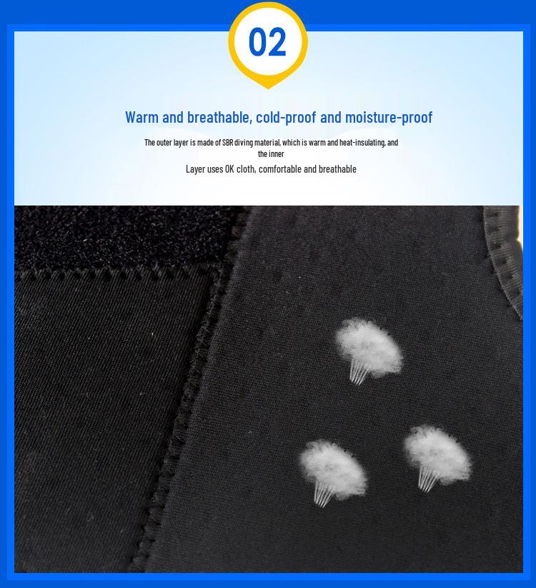 Теплые самонагревающиеся магнитотерапевтические наколенники для осени и зимы - Поддерживают здоровье суставов и спортивные результаты.