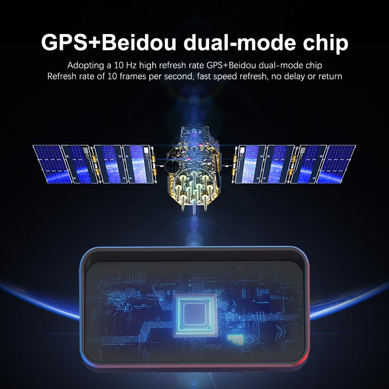 Автомобильный спидометр Hud Gps Head Up Display Цифровой измеритель скорости Проектор на лобовое стекло Для транспортных средств Грузовиков Авто Электроника Аксессуары