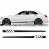 X-145 Car Side Skirt Decal for Mercedes - Body Stripe Sticker Decoration