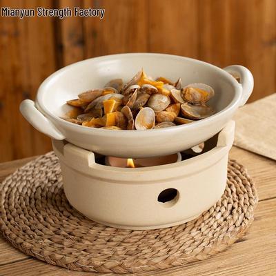 2025 Уличная закрытая керамическая печь: Прочный заварочный чайник и угольный хот-пот, конструкция без трещин.