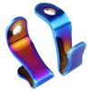 Stainless Steel Motorcycle Hook Hanger Universal 6mm Colorful Titanium