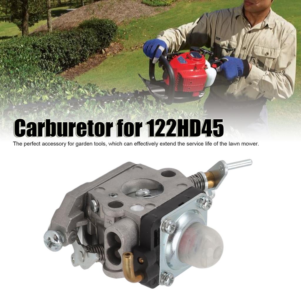 Алюминиевый карбюратор для Husqvarna 122HD45, Redmax CHT220, деталь для газонокосилки Jonsered HT2223
