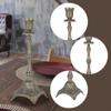 Конический подсвечник канделябр клуб фермерский дом сплав цинка украшение подставка подсвечник для