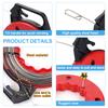 3MM/30M Cable Puller Wire Threading Device Lead Threading Device Fish-Shaped Wire Channel  For Pipe Hole Wires Automotive Wiring