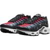 Nike Air Max Plus GS Яркие темно-красные антрацитовые детские кроссовки Красный Волк-Серый Белый CD0609-604