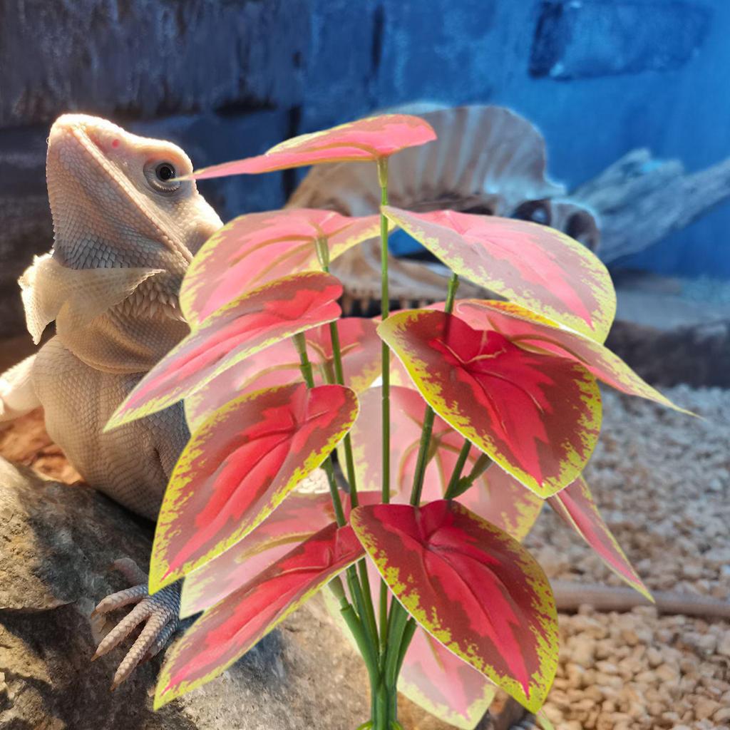 Aquariums Reptiles Climbing Grass Terrarium Plant Fish Tanks Decoration Terrarium for Amphibian Lizards Snake