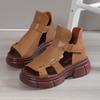 Outdoor Style Platform Heel Sandals