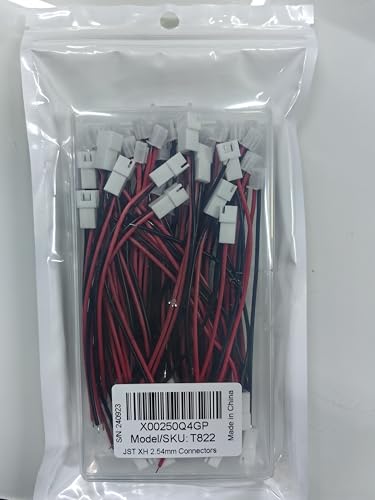 GTIWUNG 30 пар JST2.54 разъем мужской и женский 2,54 мм штекерный разъем 2-контактный клеммный соединитель проводной соединительный провод