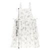 Floral Pattern Cotton Apron Pleated Skirt Korean-style Apron Girls Apron  Household Work
