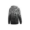 Adidas Originals Gradient Camouflage Logo Print Hoodie Long Sleeve Sweatshirt Men Tops Black White DH4807