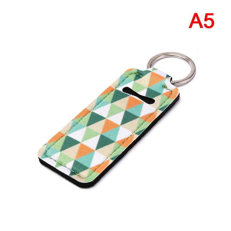 1 шт., креативный брелок, портативный чехол для помады, чехол для бальзама, брелок для ключей, подарки