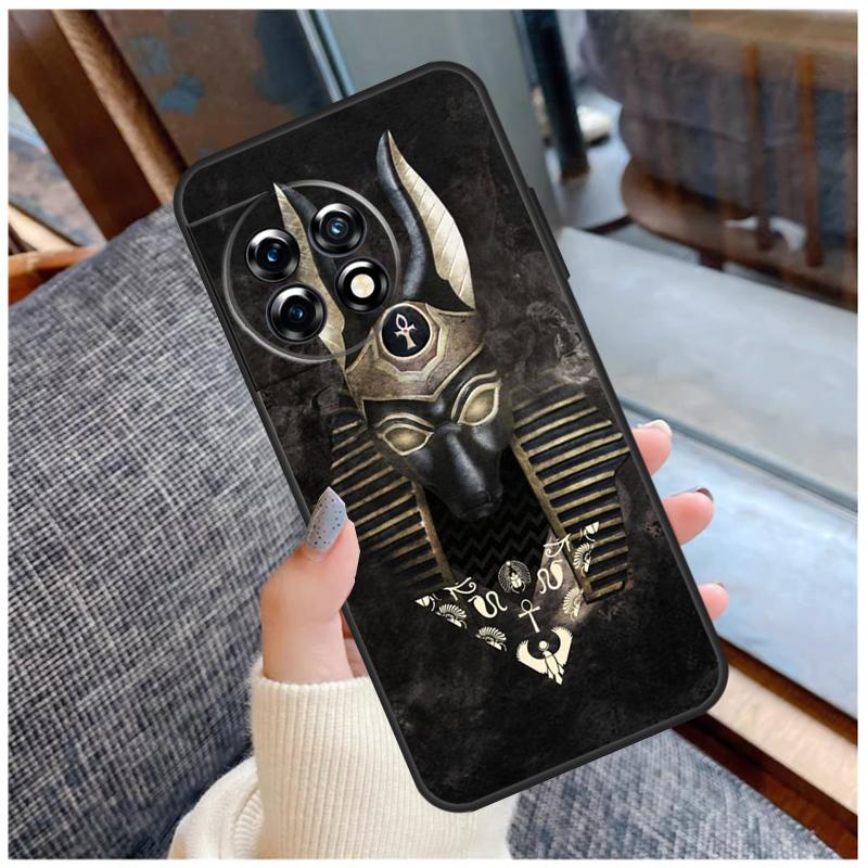 Кейс Анубис Анх Фараон Для OnePlus 13 15 13R 13T 12 12R 11 9 10 Pro 10T 8T Nord 5 CE 2 3 4 Lite N20 N30 Чехол