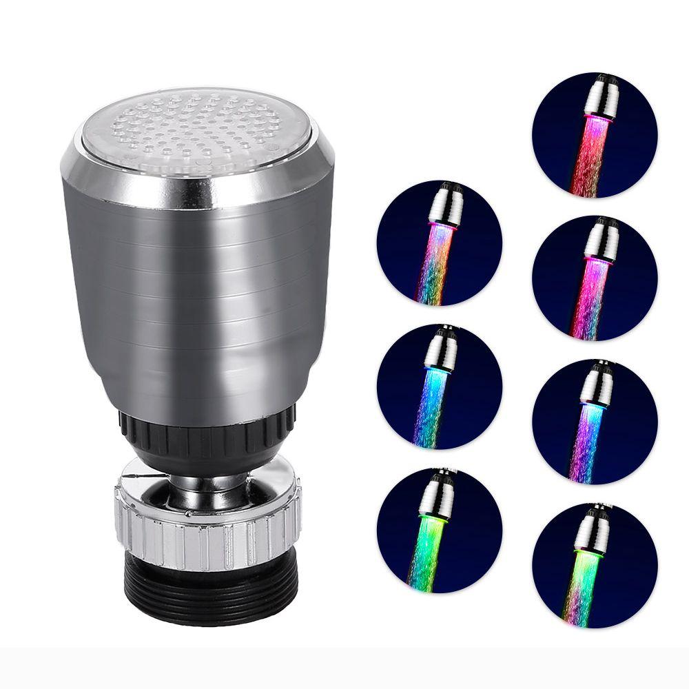 Цвета для кухни, ванной комнаты, светящийся кран, насадка для водопроводного крана, светодиодный кран для воды, аксессуары для носиков