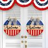 Independence Day Welcome Doorplate