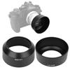 LH-40B Качественная портативная пластиковая бленда объектива камеры Olympus M.ZUIKO 45mm f1.8(черный)