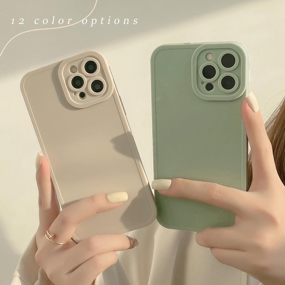 Матовая задняя крышка Jane Ins для Iphone 13 14 Pro Max 12 Mini 11 Promax 8 7 Plus Xsmax X Xr, мягкий силиконовый чехол для телефона, чехол-капа