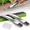 Stainless Steel Green Onion Shredder Gadget Slicing Machine Green Onion Tool Vegetable Slicer