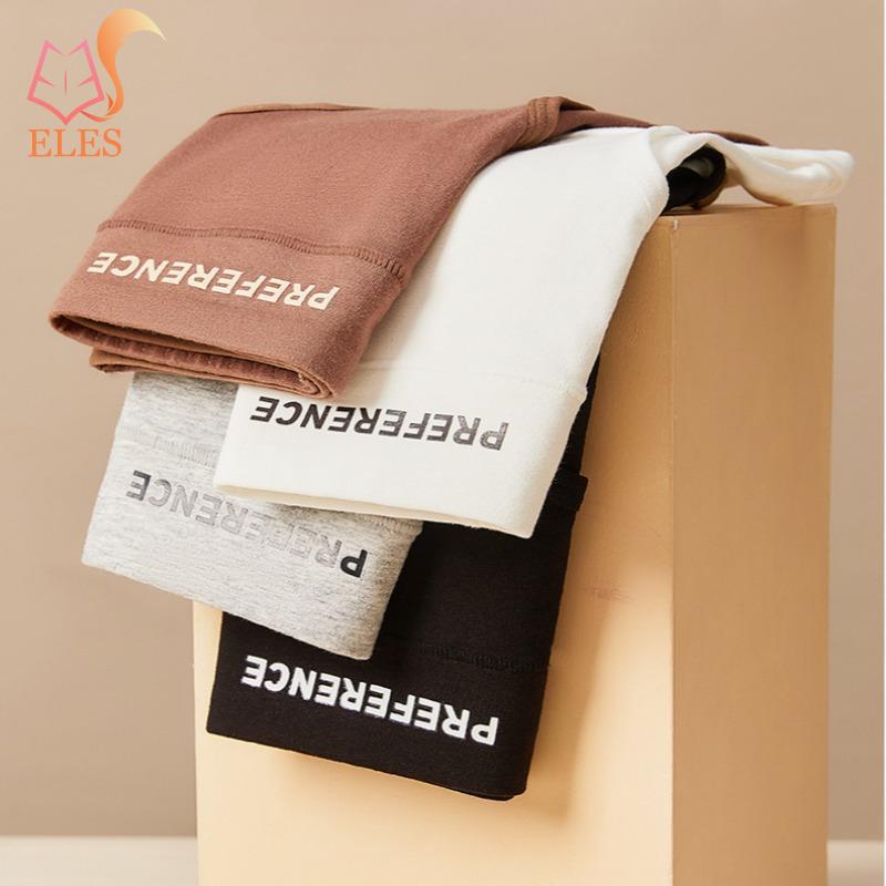 High Waist Women's 95% Cotton Panties Maillard Color Black Breathable Antibacterial Crotch Briefs Comfortable Women's Underwear