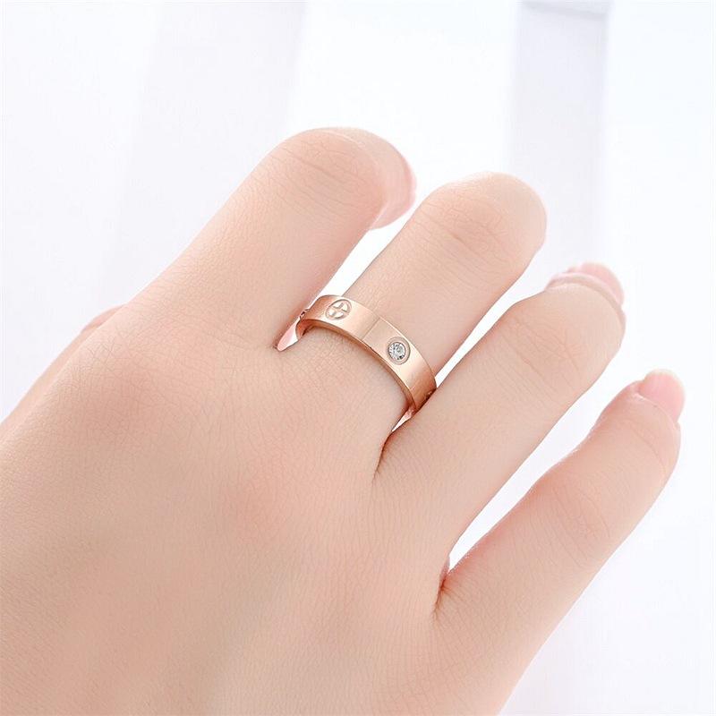 1 шт. титановое стальное циркониевое кольцо секс-кольцо циркониевое парное кольцо