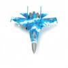 1:72 Творческая Военная Серия Истребитель Су-27 Фланкер Строительные Блоки Многоцелевая Тяжелая Реактивная Модель Игрушки Для Мальчиков Рождественские Подарки