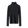 Women's Pure Cashmere High Neck Ribbed Pullover Sweater
