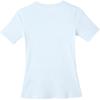 Puma Однотонная повседневная футболка приталенного кроя, универсальная, с коротким рукавом, женский топ, светло-голубой 631011-69