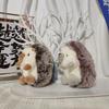 Adorable Little Hedgehog Keychain Mini Hedgehog Cute Hedgehog Plush Keyring  Car Keychain