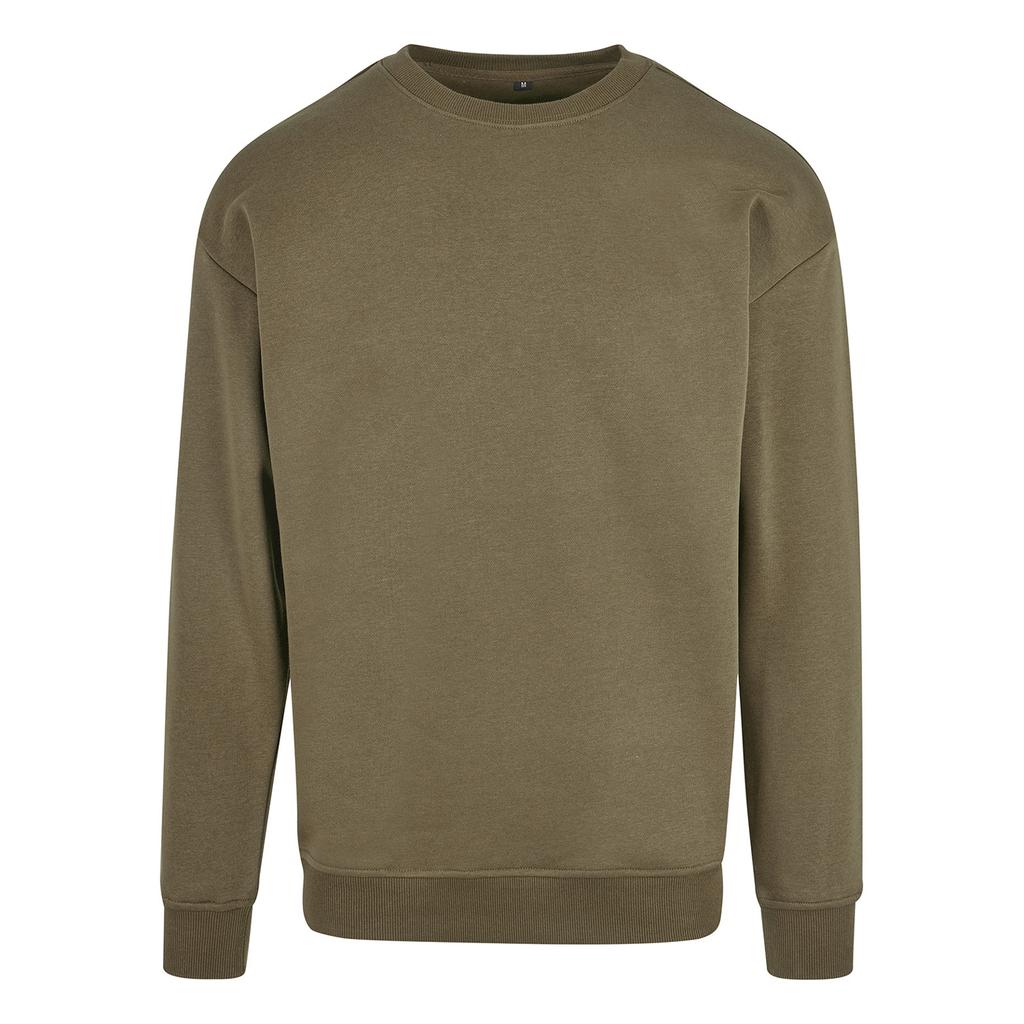 Build Your Brand Unisex Adult Crew Neck Sweatshirt